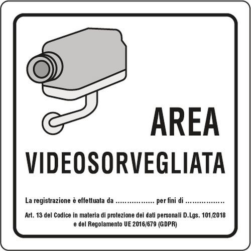 Gli interessati devono essere sempre informati che stanno per accedere in una zona videosorvegliata. L'informativa è rappresentata da cartello specifico ma non solo.