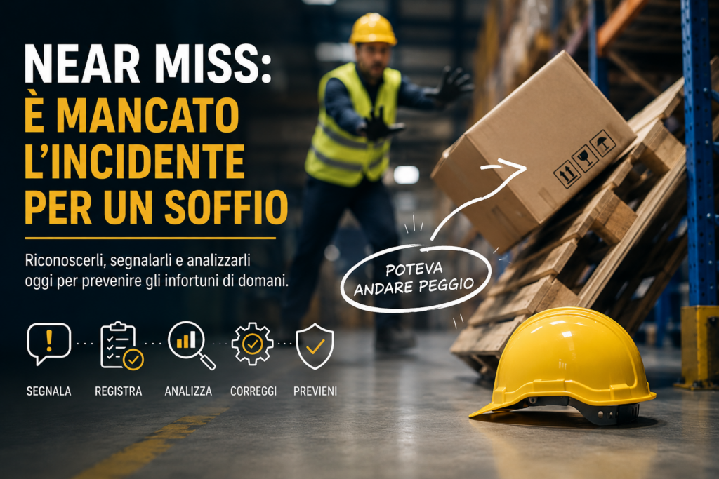 Near miss e prevenzione degli infortuni sul lavoro